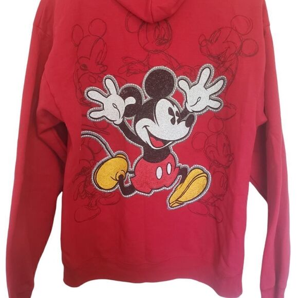 Disneyland red mickey mouse hoodie - Picture 2 of 4